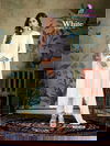 Poonam White Ethnic Wear Wholesale Designer Readymade Suit Catalog
